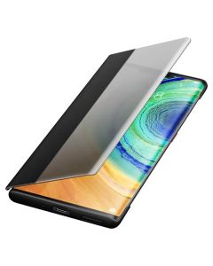 Official HUAWEI Mate 30 Pro Smart View Flip Cover - Black/Purple/Khaki