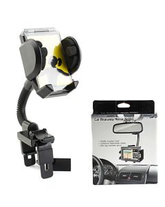 Universal Car Rearview Mirror Holder For For Phones ( iPhone, Galaxy, Nexus,GPS, PDA )
