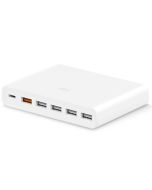 Original Xiaomi USB Fast Charger 6 Ports 60W Type-C & USB-A QC 3.0 Quick Charger
