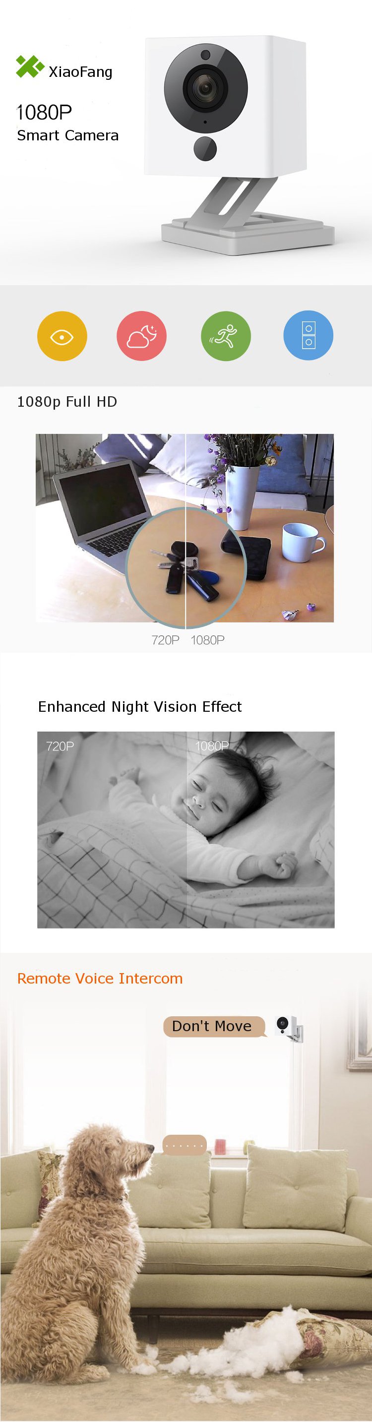 Xiaomi XiaoFang WiFi IP Camera 